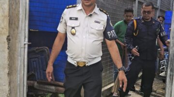Perkuat Deteksi Dini, Petugas Lapas Binjai Rutin Laksanakan Kontrol Brandgang
