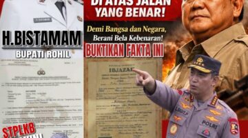 Prof Dr Sutan Nasomal Meminta Negara dan APH Jangan Tutup Mata Terkait Bupati Rokan Hilir, H. Bistamam