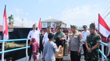 Kapolri Resmikan 80 Jembatan Merah Putih Presisi, Total 110 Unit Perkuat Konektivitas dan Kesejahteraan Masyarakat Riau