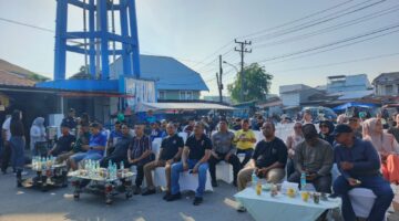 Imigrasi Kelas II TPI Belawan Hadiri “Nobar” Piala Dunia yang Dilaksanakan SubDenpom 1/5-1 Bersama Masyarakat