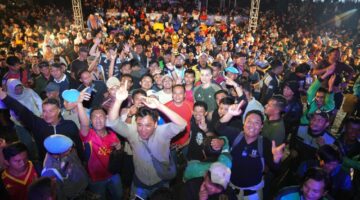 Nobar Final Piala Dunia 2026 di Mapolda Riau Meriah, Hiburan, Stand Up Comedy hingga Doorprize Warnai Acara
