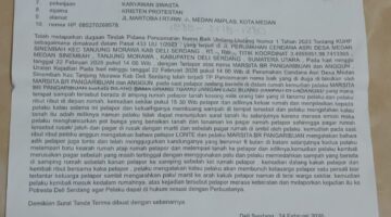 Lima Bulan Bergulir, Penanganan Laporan Dugaan Pencemaran Nama Baik dan Pengancaman di Polresta Deli Serdang Dipertanyakan