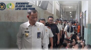 Disiplin, Adab, dan Integritas, Tiga Pesan Kuat Kakanwil Saat Kunjungi Lapas Lubuk Pakam