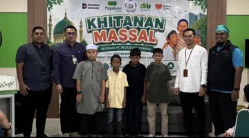 Pegadaian Syariah Area Banda Aceh dan Rumah Zakat Gelar Khitanan Massal, Wujud Kepedulian untuk Kesehatan Anak