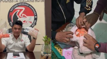 Dukung Asta Cita Presiden RI: Polresta Malang Kota Berhasil Ungkap Peredaran 1461 Ekstasi dan 111 Ribu Pil LL