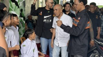 Aroma Kebaikan dari Dapur Umum GRIB Jaya Medan, Ketulusan yang Menggerakkan Hati hingga Mengundang Ketua Umum Hercules Datang Langsung