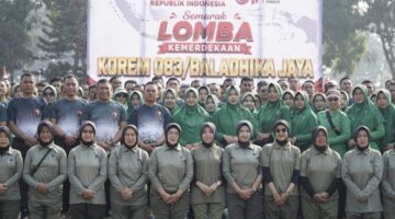 Bukan Sekadar Lomba! Danrem 083/Bdj Hidupkan Semangat Kemerdekaan dan Kebersamaan di HUT RI ke-81