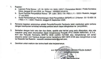 Kuasa Hukum Pelapor Kecewa, Dr. Andi: Penyidik Polrestabes Medan Lamban dan Tidak Profesional Tangani Laporan Hansen Wijaya