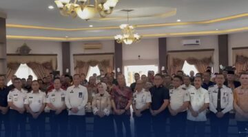 Bapas Kelas I Medan Bersama Kanwil Ditjenpas Sumut Sosialisasikan Kelayan Binter Di Kabupaten Langkat